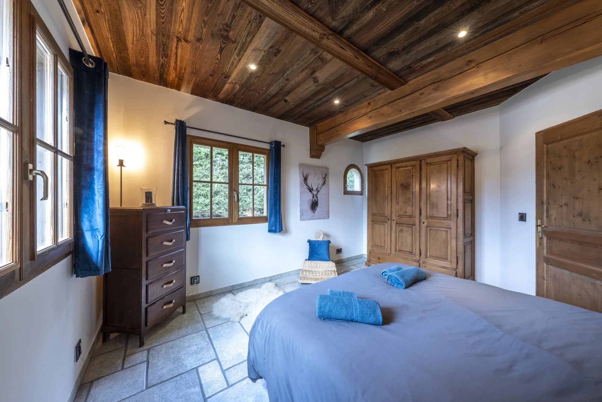 Chambre RDC - accès jardin