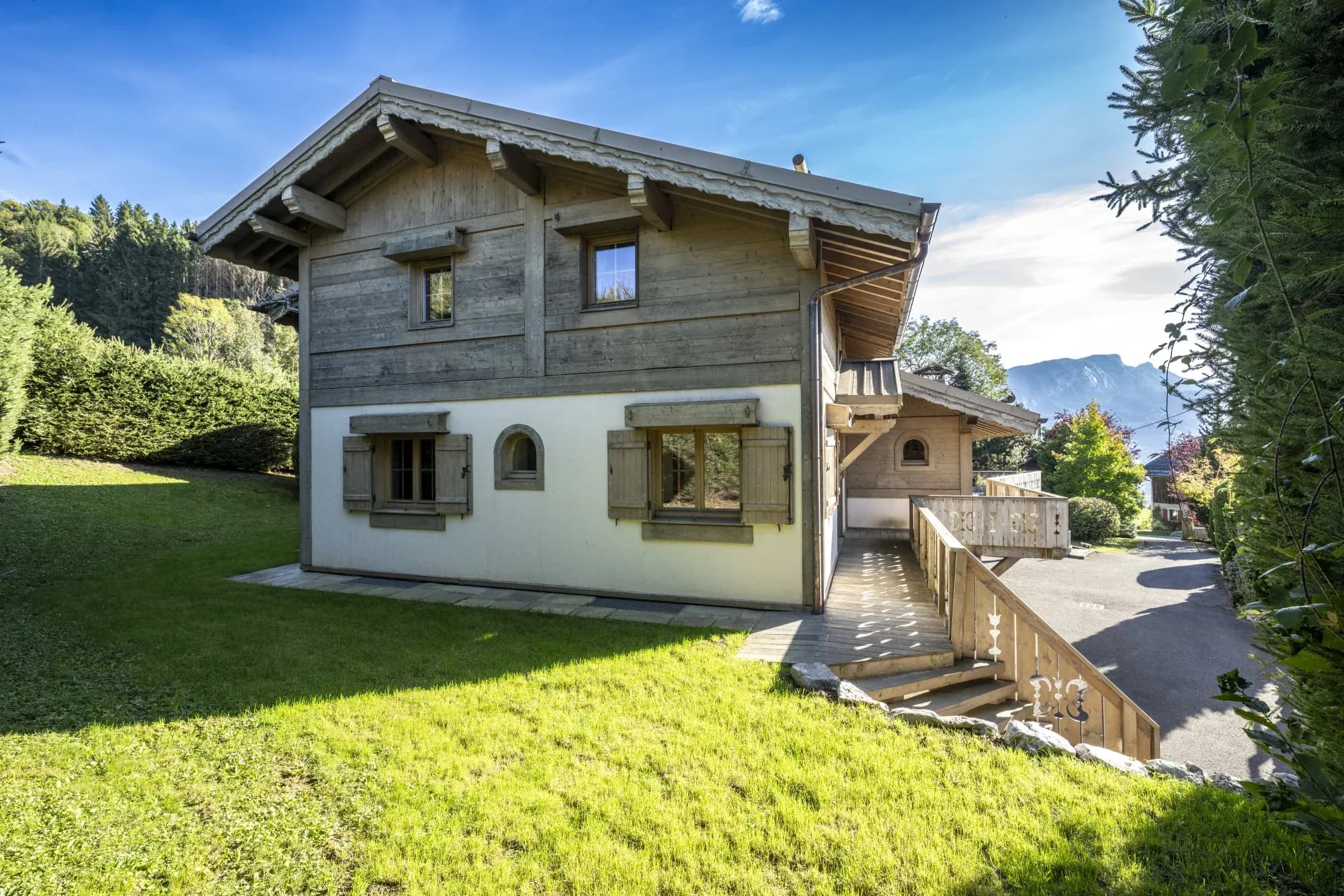 Entrée du chalet