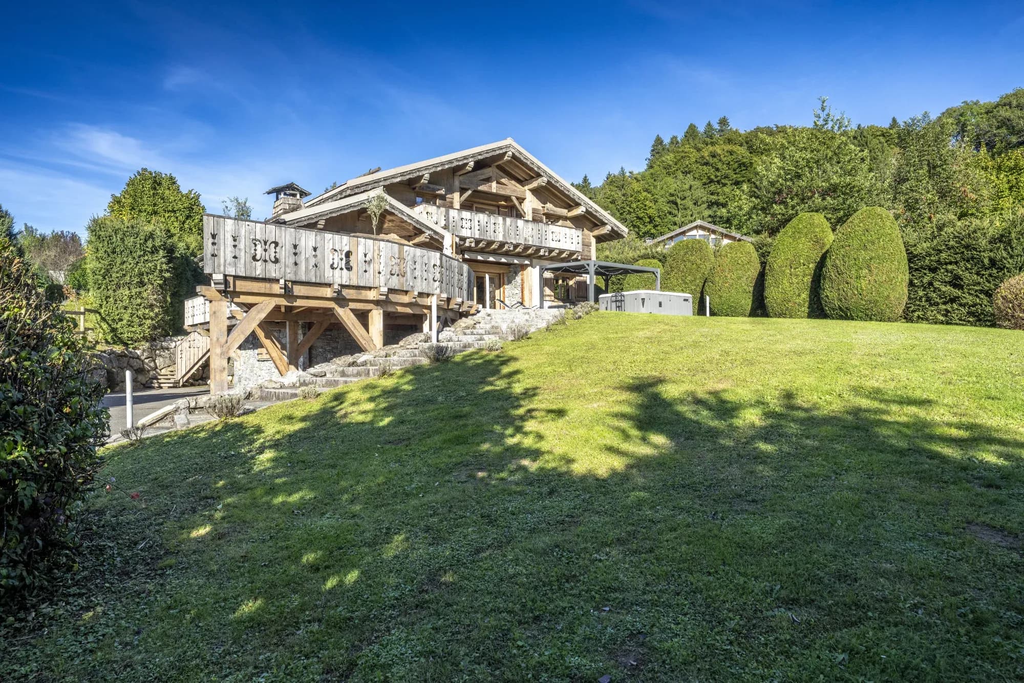 Vue été du chalet