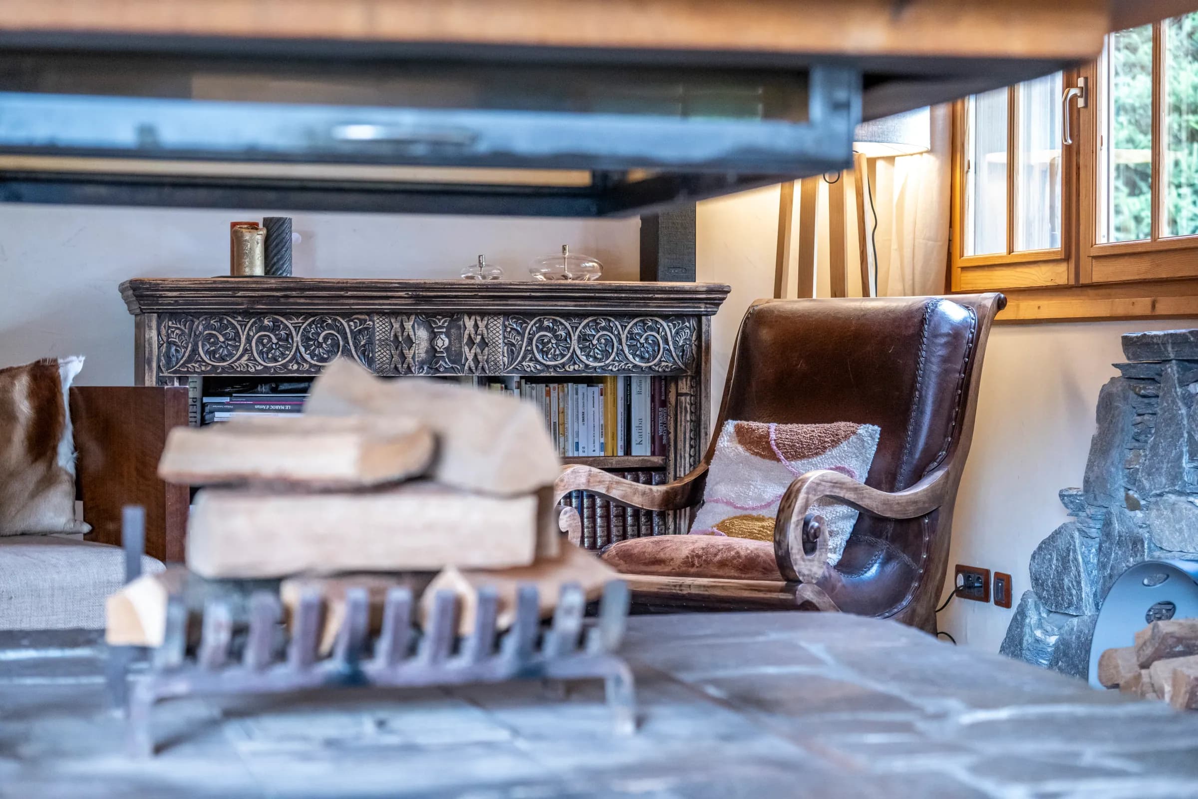 Coin fauteuil confortable