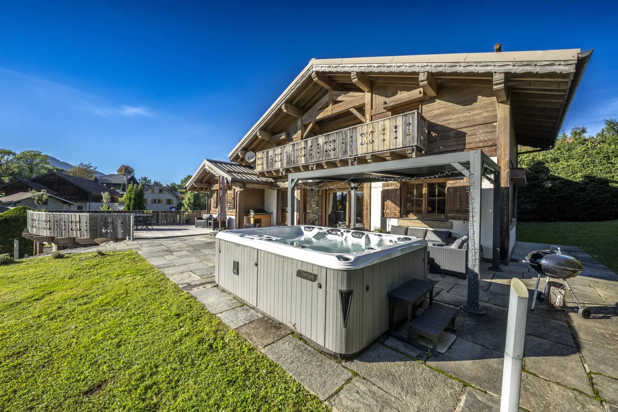Détente au jacuzzi