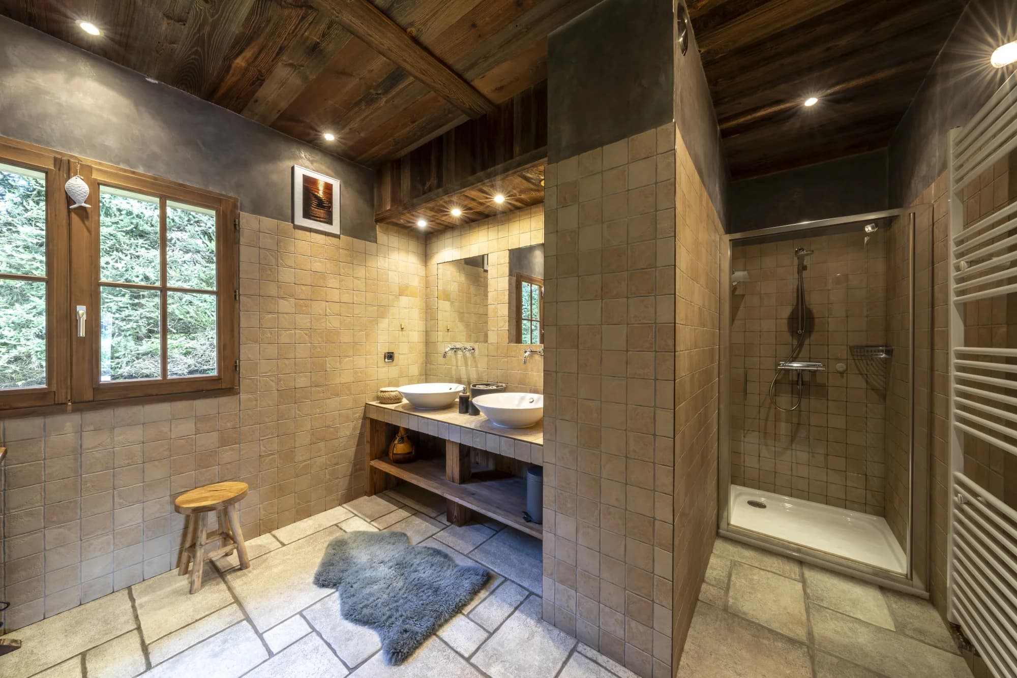 Vue salle de bain